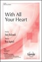 With All Your Heart SATB choral sheet music cover
